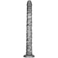 Lovetoy King Sized Vibrating Vibrax Slider 16" Vibrating Dildo