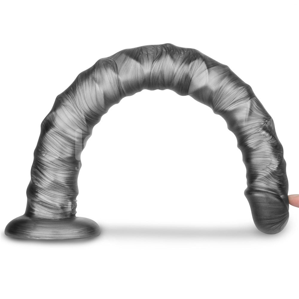 Lovetoy King Sized Vibrating Vibrax Slider 16" Vibrating Dildo