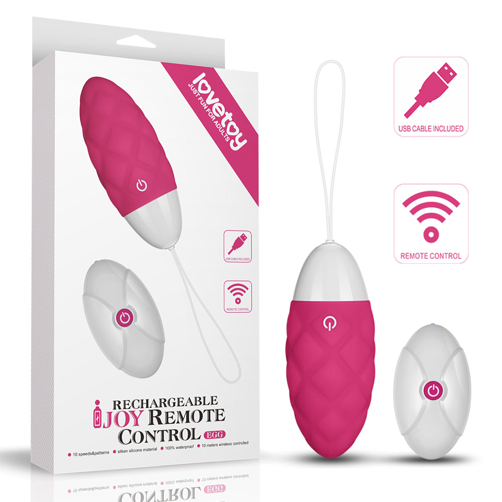 Lovetoy | IJOY Rechargeable Remote Control Egg Bullet Vibrator