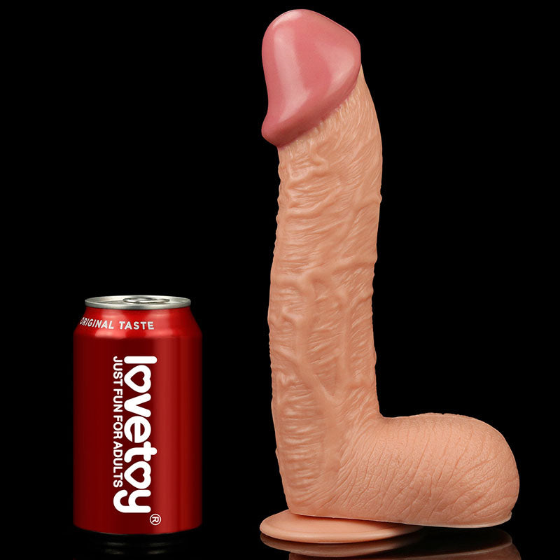 Lovetoy | King Size 10.5" Realistic Dildo Dong 26.7cm Flesh