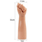 Lovetoy King Sized 12" Realistic Bitch Fist - Flesh 30.5cm Fist Dildo