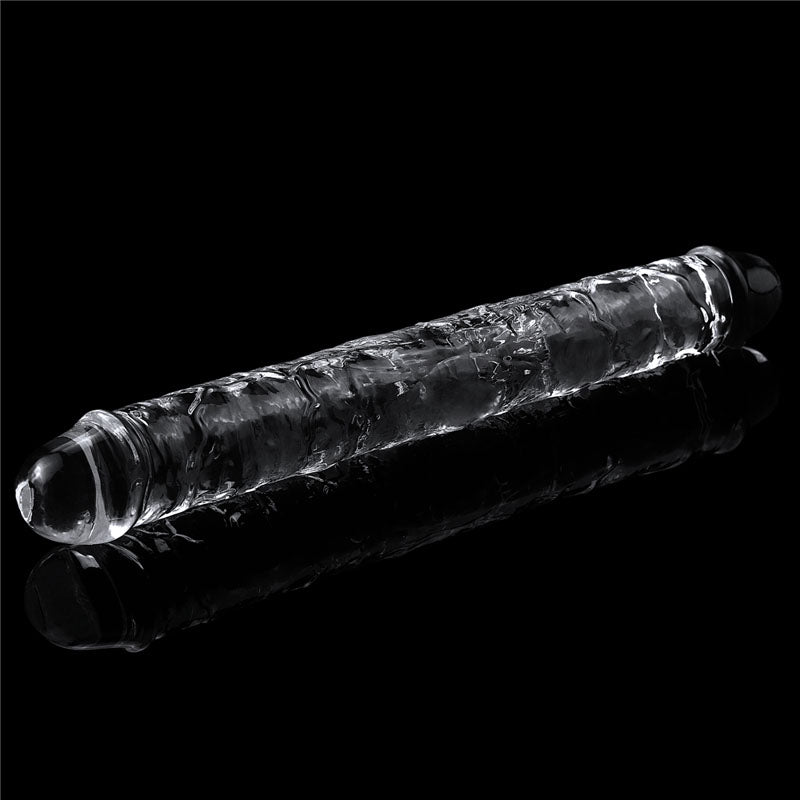 Lovetoy Flawless Clear Double Dildo 12"