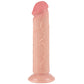 Lovetoy Sliding Skin Dual Layer Dong - Flesh 20m (8") Dong with Flexible Skin