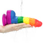 Lovetoy Prider 8" Rainbow Dildo