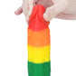Lovetoy Prider 8" Rainbow Dildo