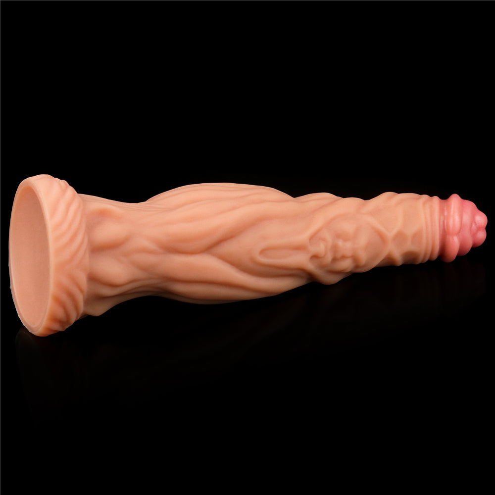 Lovetoy | Nature Cock Flesh 25.5cm (9.5") Platinum Fantasy Platinum Dong Dildo
