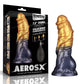 Lovetoy Aerosx 7.5" Dual Density Gold/Blue 24cm Inflatable Fantasy Dildo