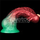 Lovetoy Aerosx 8" Red/Green 28cm Dual Density Inflatable Fantasy Dildo