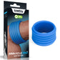 Lovetoy Pinnacle Pro Deep Rib Grip - Blue Cock Ring