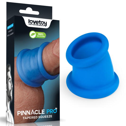 Lovetoy Pinnacle Pinnacle Pro Tapered Squeeze - Blue Ball Stretcher