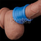 Lovetoy Pinnacle Pinnacle Pro Tapered Squeeze - Blue Ball Stretcher