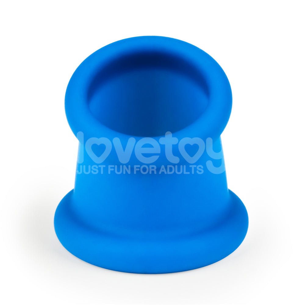 Lovetoy Pinnacle Pinnacle Pro Tapered Squeeze - Blue Ball Stretcher