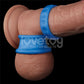 Lovetoy Pinnacle Pro Twin Flex - Blue Cock & Balls Rings