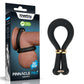 Lovetoy Pinnacle Pro Anyfit Stretcher - Black Adjustable Cock Ring