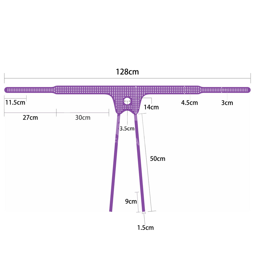 Lovetoy Ingen Easy Strap-On Harness - Purple Adjustable Strap-On Harness (No Probe Included)