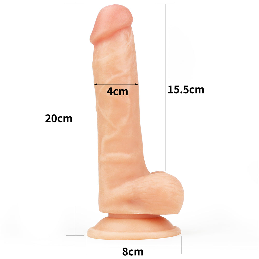 Lovetoy Ingen Easy Strap-On Set Flesh 7.5"