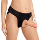 Lovetoy Ingen Vibrating Easy Strap-On Set - Flesh 17.8cm (7") Vibrating Strap-On