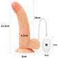 Lovetoy Ingen Vibrating Easy Strap-On Set - Flesh 21.6cm (8.5") Vibrating Strap-On