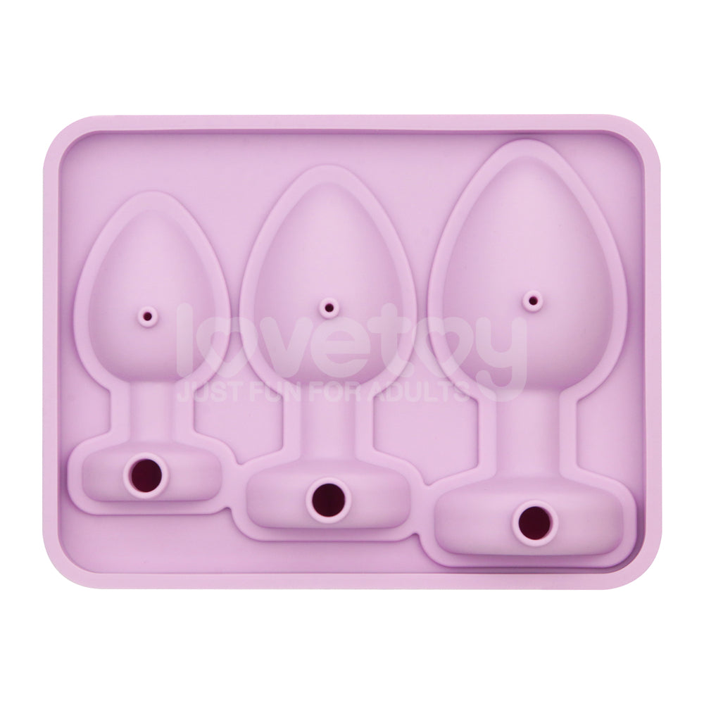 Lovetoy Jokes & Parties Butt Plug Silicone Novelty Ice Tray