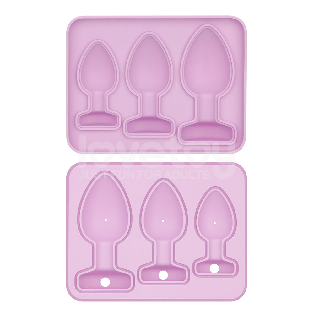 Lovetoy Jokes & Parties Butt Plug Silicone Novelty Ice Tray