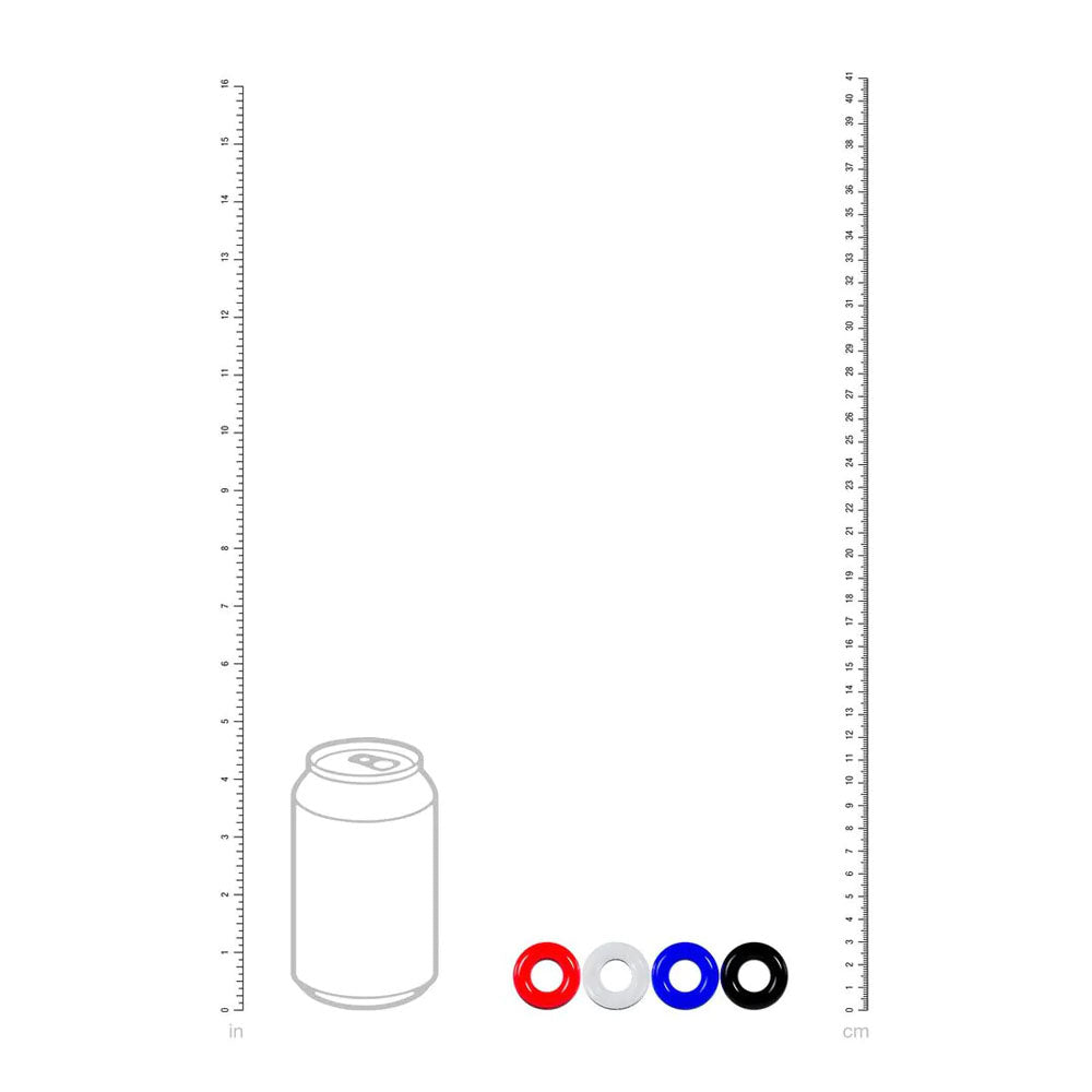 Shots Toys | LEVELZ Multicolour Cock Ring Set - 4 Pack