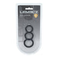Shots Toys | LEVELZ Classic Silicone Cock Ring Set - XS/S/M - Set of 3 Sizes