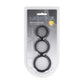 Shots Toys | LEVELZ Wide O Silicone Cock Ring Set of 3 - S/M/L