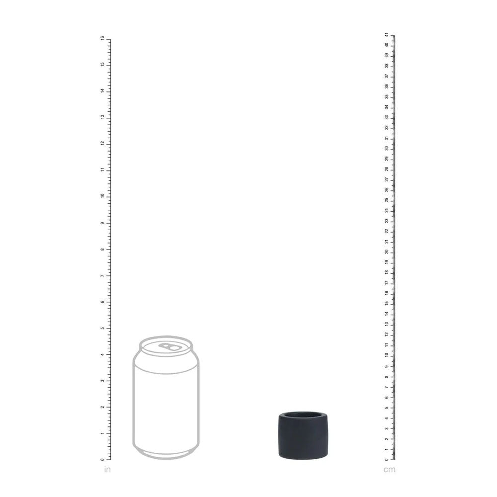 Shots Toys | LEVELZ Liquid Silicone Ball Strap - L - Black