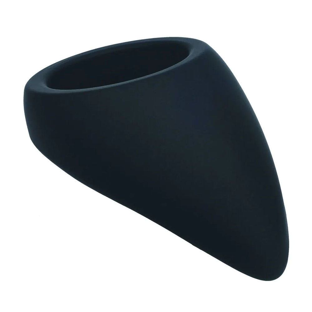 Shots Toys | LEVELZ Teardrop Silicone Cock Ring - Black