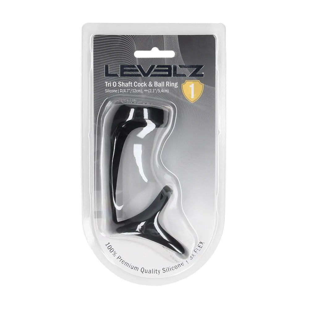 Shots Toys | LEVELZ Tri O Silicone Shaft Cock & Ball Ring