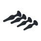 Shots Toys | LEVELZ Slim Silicone Anal Plug Kit -  Set of 4 Sizes