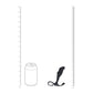 Shots Toys | LEVELZ - Rippled with Hard Loop Silicone Prostate Massager - S - Black
