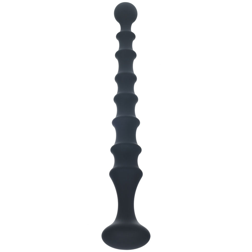 Shots Toys | LEVELZ Ribbed Silicone Flared Anal Probe