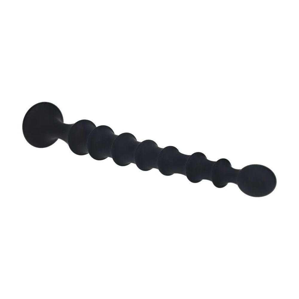 Shots Toys | LEVELZ Ribbed Silicone Flared Anal Probe