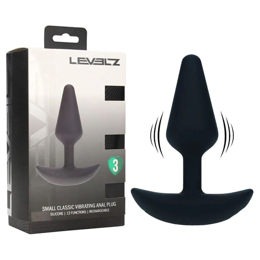 Shots Toys | LEVELZ Classic Vibrating Silicone Anal Plug - Small
