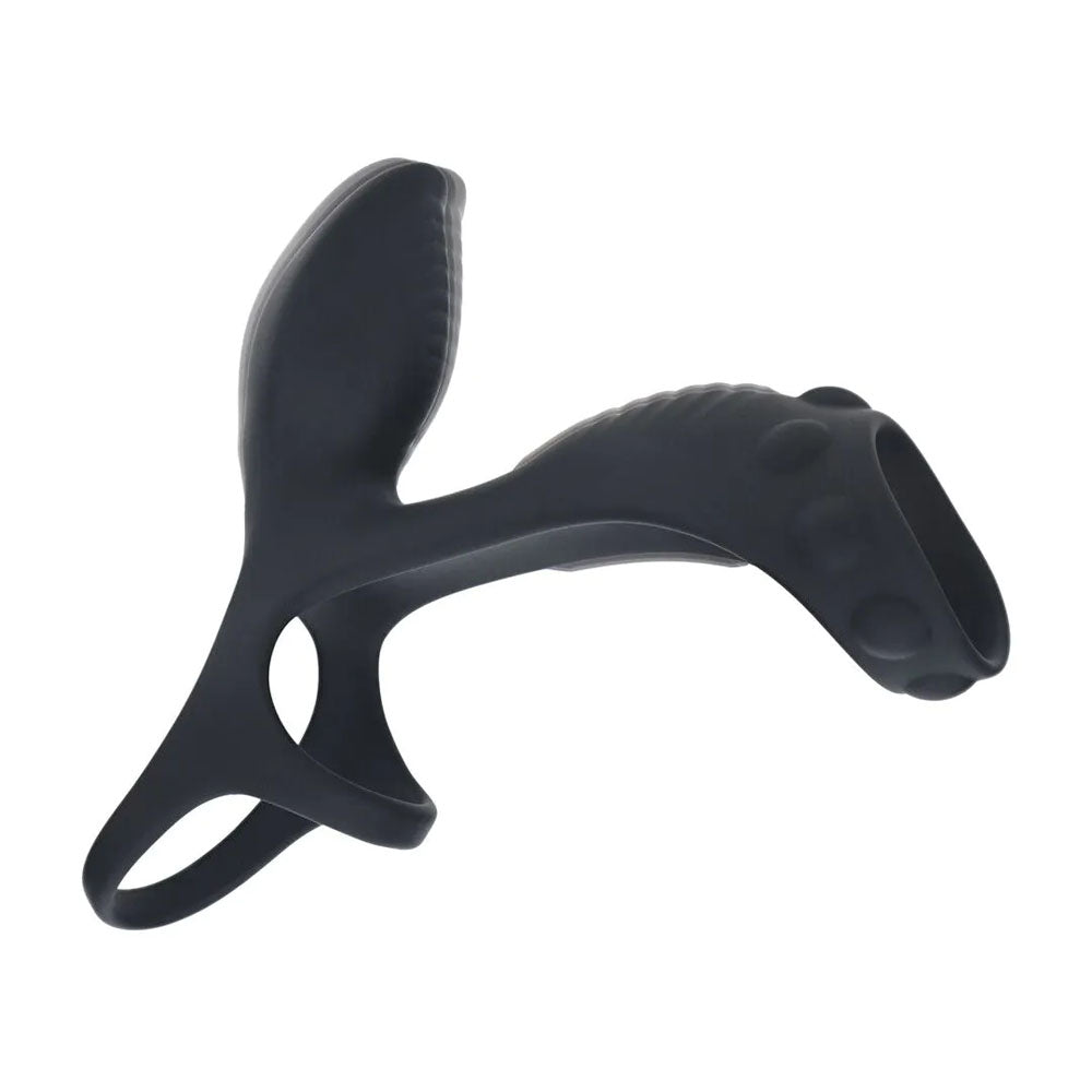 Shots Toys | LEVELZ Vibrating Cock & Ball Ring with Shaft Loop