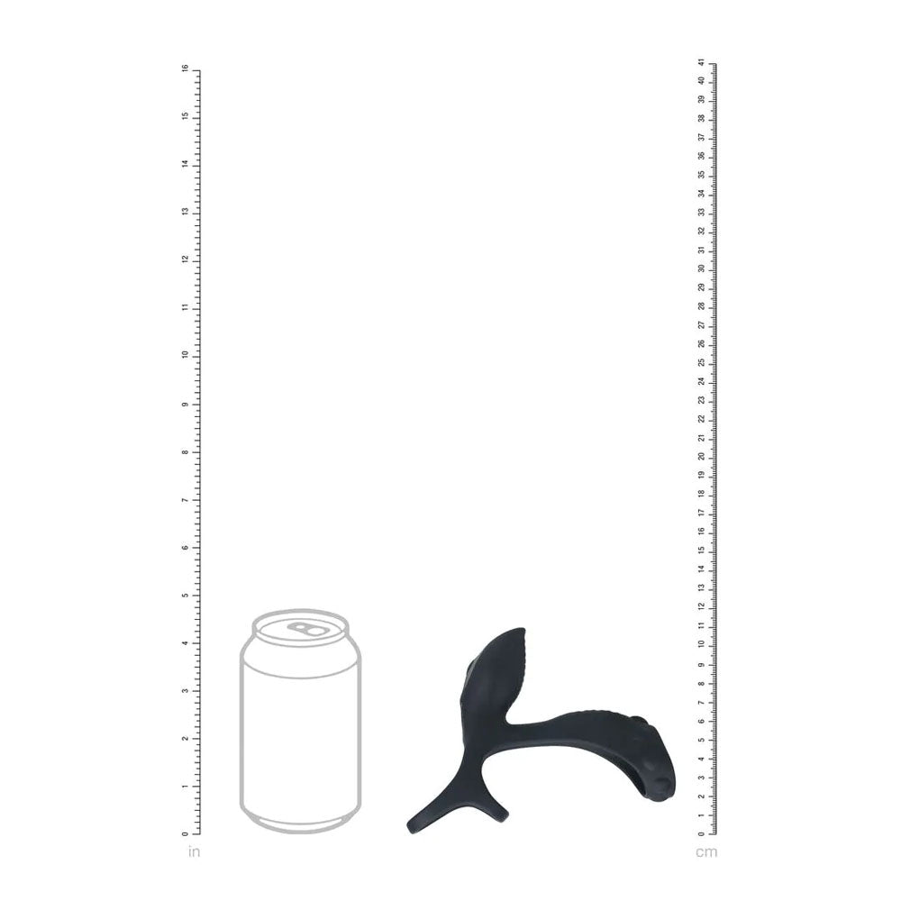 Shots Toys | LEVELZ Vibrating Cock & Ball Ring with Shaft Loop