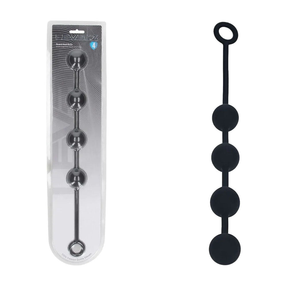 Shots Toys | LEVELZ Round Silicone Anal Balls - L - 40mm