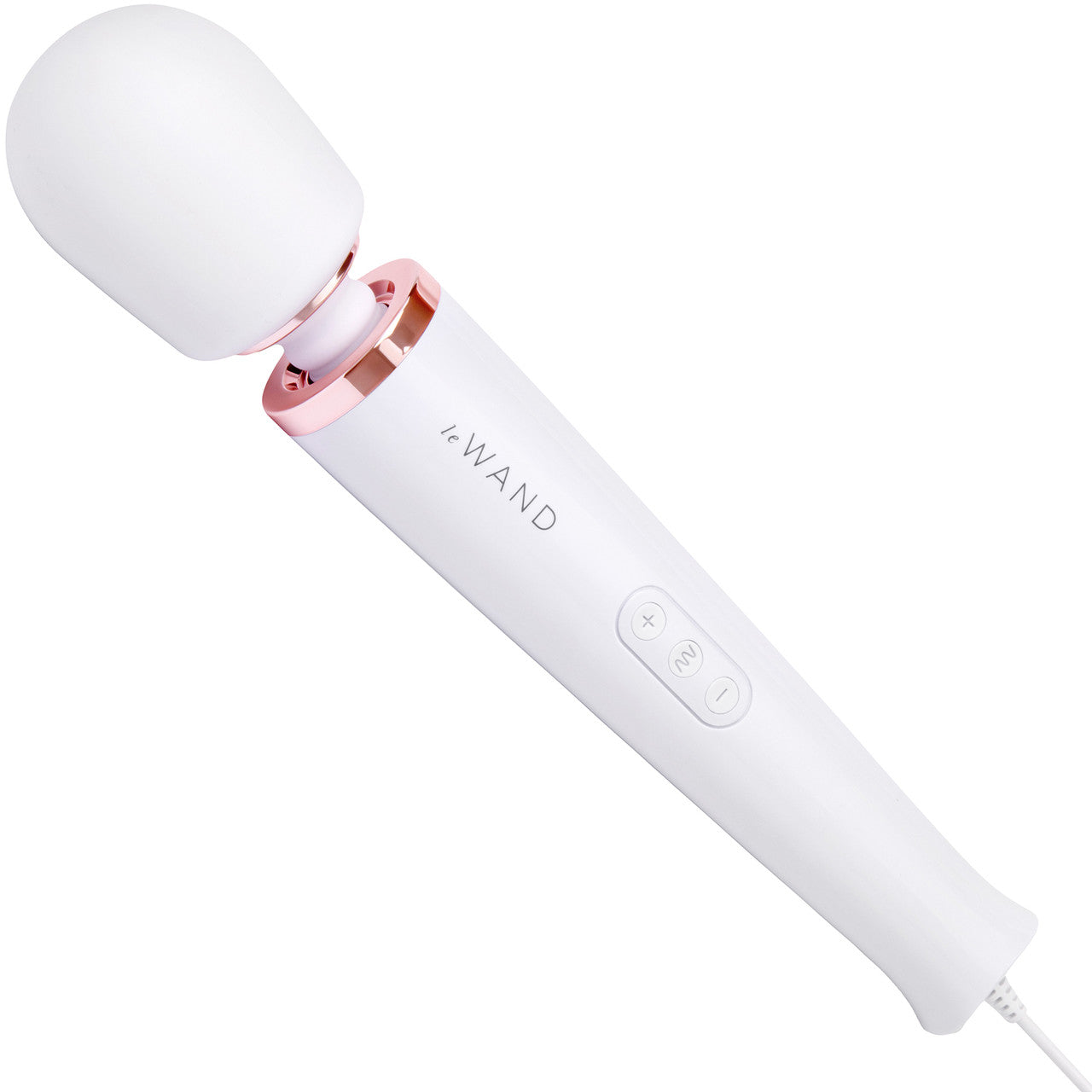Le Wand Plug-In Vibrating Massager White