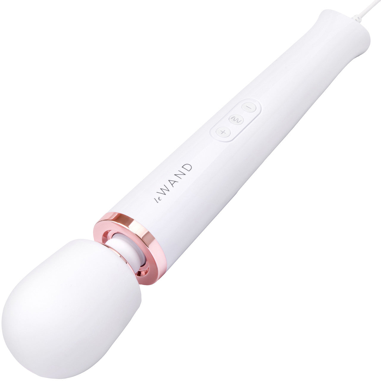 Le Wand Plug-In Vibrating Massager White