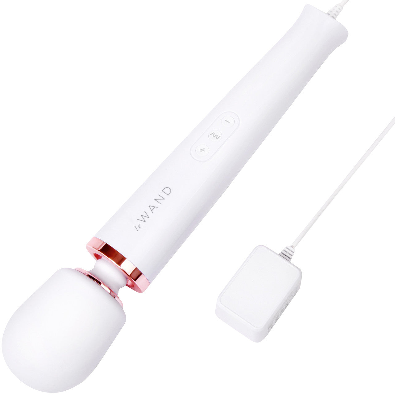Le Wand Plug-In Vibrating Massager White