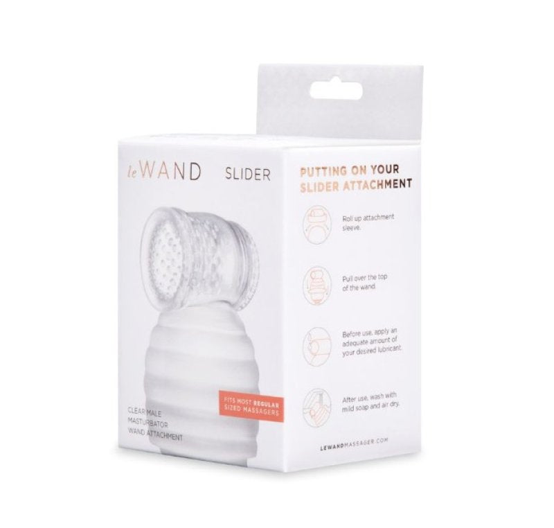Le Wand Clear Male Masturbator Wand Attachment