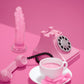 Curve Toys | LolliCock 7" inches Glow-In-The-Dark Silicone Dildo Purple