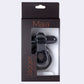 Maia Toys | Maia Jagger - Black Vibrating Cock & Ball Rings