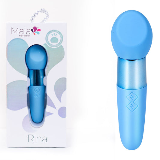 Maia Toys | Maia RINA Blue 13.3cm USB Rechargeable Vibrator