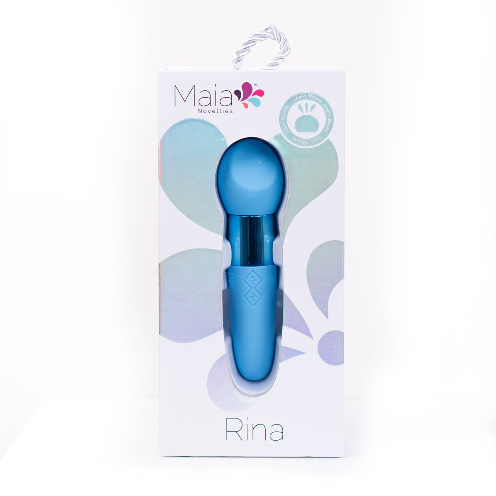 Maia Toys | Maia RINA Blue 13.3cm USB Rechargeable Vibrator
