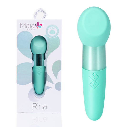 Maia Toys | Maia RINA Teal 13.3cm USB Rechargeable Vibrator