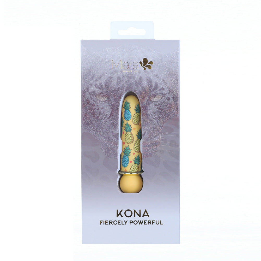 Maia Toys | Maia KONA - Pineapple Yellow 10cm Powerful Bullet Vibrator