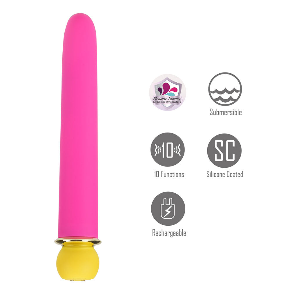 Maia Toys | Maia RORI - Pink 15.2cm USB Rechargeable XL Bullet