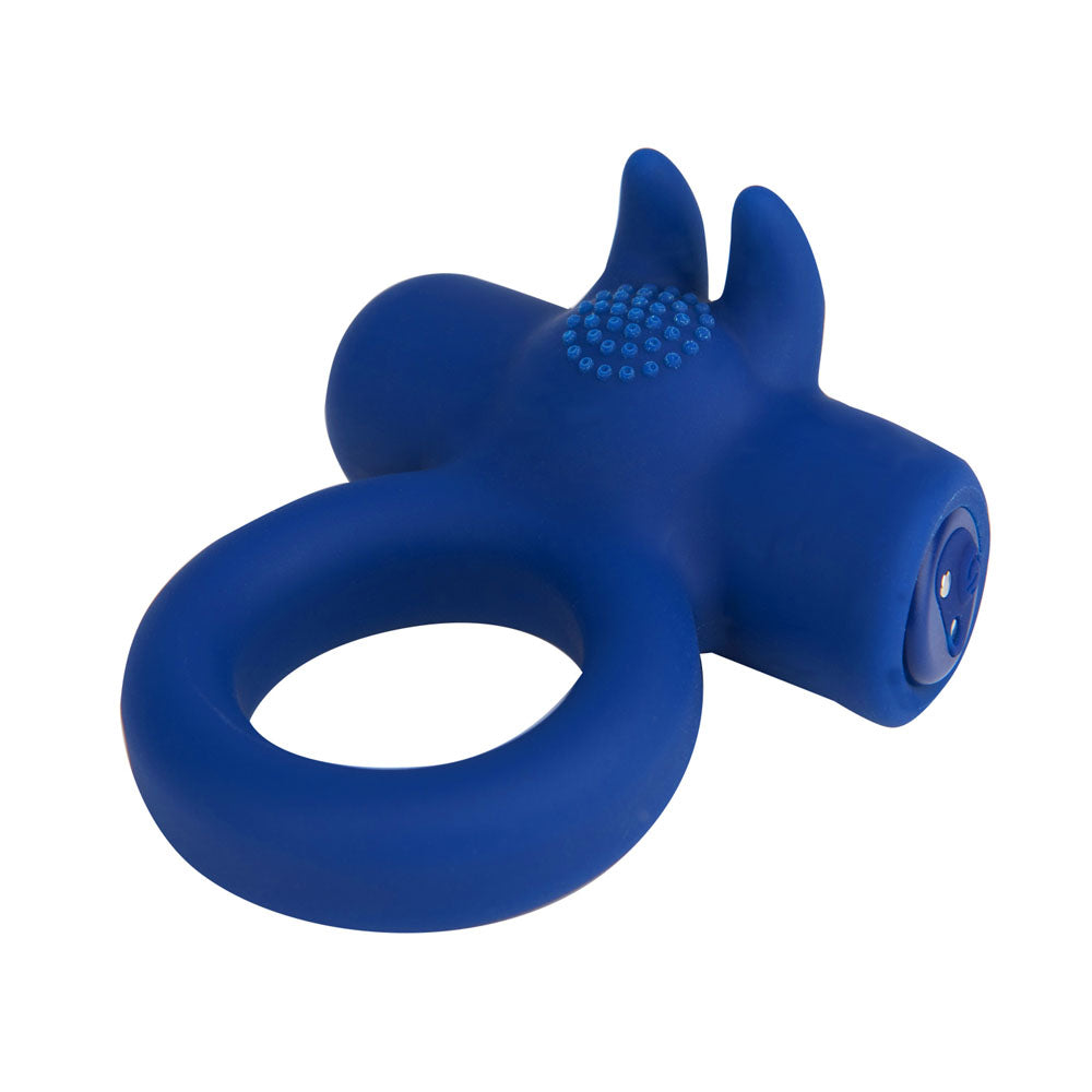 Maia Toys | Maia HUXLEY - Blue Strong Vibrating Cock Ring